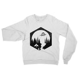 Cats Camping Womens Sweatshirt